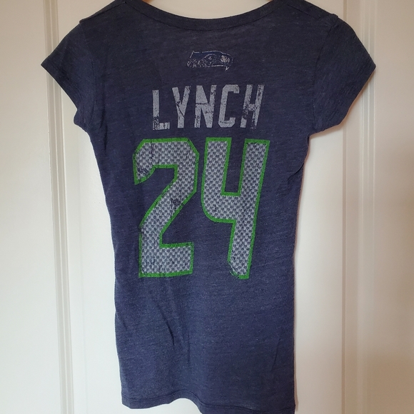Women's NFL Team Apparel v-neck tee - Picture 3 of 4